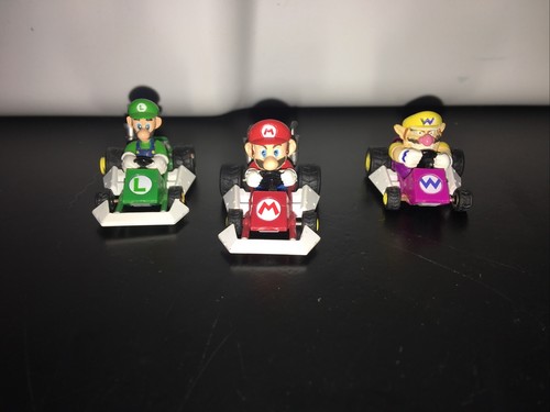 Set figurine super mario - mario, kart