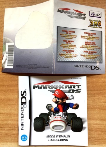 Mario kart notice carte - notice, +